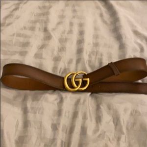 Brown Gucci Belt size 95cm. 💯
